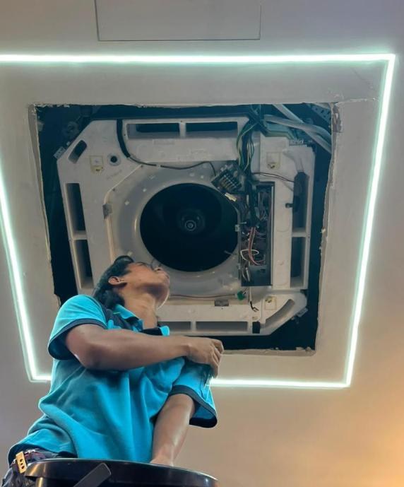 Kerja Ceiling Cassette NANS TOP, gambar 1