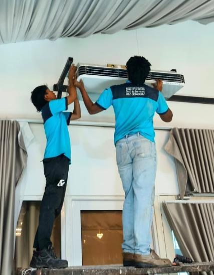 Kerja Ceiling Exposed NANS TOP, gambar 1